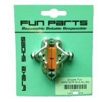 ราคา ผ้าเบรคสำหรับจักรยานเสือหมอบ แบบพร้อมฝัก FUN รุ่น ARS72CR-M-A-AL (2095935515)