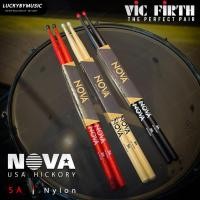 ราคา NOVA by Vic Firth ไม้กลอง ( Made In USA. ) หัวไนล่อน ขนาด 5A ไม้ตีกลอง งานคุณภาพ น้ำหนักดี จับถนัดมือ (22477364043)