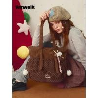 ราคา (pre-order)vanwalk - polkadot tote bag รอบโปร ของแท้ (40427699192)