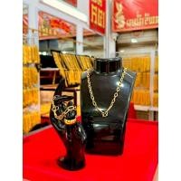 ราคา A4 สร้อยคอเซท 1 บาท [ สร้อยคอ 1 สร้อยแขน 1 ] แถมแหวน 1 วง (46551252609)