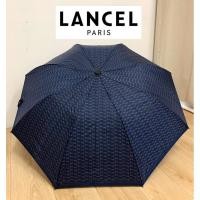 ราคา ร่มญุี่ปุ่นมือสอง ร่มอัตโนมัติ 2 ระบบ สีกรม แบรนด์ LANCEL (ไม่มีปลอกร่ม) (26001484343)