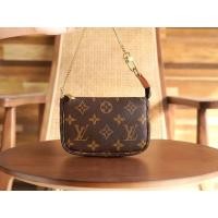 ราคา Louis Vuitton Pochette Accessories Mini Mahjong กระเป๋าสตางค์มือถือ สไตล์หรูกว่า มาพร้อมวัสดุนำเข้าจากอิตาลี (53357076650)
