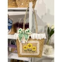 ราคา พร้อมส่ง!! กระเป๋าสานแฮนด์เมด กระเป๋ากระจูดแบบถือ (22859446971)