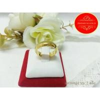 ราคา เครื่องประดับ แหวนทองคำ งานเศษทองคำเยาวราช ลายเกลี้ยง (7300161875)