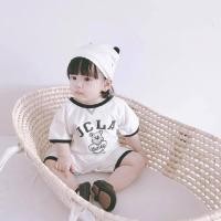 ราคา [ภาพจริง] ชุดจั๊มสูท UCLA พร้อมชุดหมวกสําหรับเด็กผู้หญิงและเด็กผู้ชายจาก 6 เดือนถึง 12 เดือน OLD SIZE 73 และ 80 (41508840455)