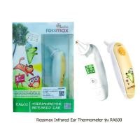 ราคา (พร้อมส่ง) เทอร์โมมิเตอร์วัดไข้ทางหู Rossmax Infrared Ear Thermometer รุ่น RA600 (รับประกัน 3 ปี) (15700208654)