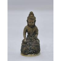 ราคา หลวงปู่บัว วัดศรีบูรพาราม พระกริ่งศรีสุทโธ หล่อโบราณ กล่องเดิม KA1688 (27679467703)