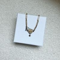 ราคา ✨ Dior heart necklace อน7500 (43956309486)