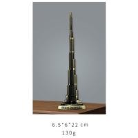 ราคา โมเดลหอ Burj Khalifa สูง 25 ซม. ตกแต่งด้วยโลหะ (25077824118)