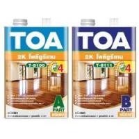 ราคา โพลียูรีเทน 2K ภาย ใน ชนิดเงา TOA T8100+T8111 (A+B) 1GL ใส (11516312058)