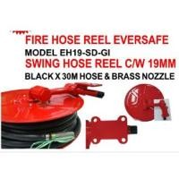 ราคา ที่ม้วนเก็บสายดับเพลิง (Fire hose reel) Eversafe model EH19-SD09GI swing hose reel (19675363897)
