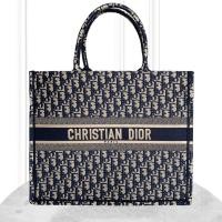 ราคา สินค้าแท้มือสอง กระเป๋าโท้ตขนาดใหญ่ Dior กระเป๋าผ้าแคนวาส กระเป๋าถือผู้หญิง (42601191596)