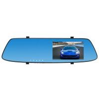 ราคา กล้องติดรถยนต์แบบกระจกมองหลัง Vehicle Blackbox DVR รหัส 115S ชัดจริงแจ่มแจ๋ว (2601252317)