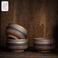 ราคา [Guanyun] ถ้วยชาเซรามิก ขนาดเล็ก สไตล์ญี่ปุ่นโบราณ [A2-001] (18695633443)