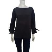 ราคา เสื้อเบลาส์ สีดํา Tom Tailor Leaf DW040 (19855901396)