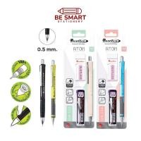 ราคา คละสี ดินสอกด Quantum QM220 / QM224 Mechanical pencil + lead Quantum ไส้ดินสอกด+ยางลบ (40505155963)