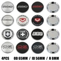 ราคา 4ตัว ฝาครอบดุมล้อ RAYS 65มม ฝาปิดดุมล้อ VOSSEN ขอบ OZ Racing สติ๊กเกอร์ ฝาครอบล้อ HRE สําหรับ Volkswagen (28579922299)