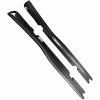ราคา Carbon Fiber Side Skirt For Chevrolet Corvette C7 modified Side Spoiler body kit Surround Car Acces (47354158339)