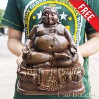ราคา พระสังกัจจายน์ หลวงพ่อแพ วัดพิกุลทอง หน้าตัก 5 นิ้ว สูง7นิ้ว เนื้อโลหะทองเหลือง​ หนัก 1.3 กิโล ฟรีผ้ายันต์ 1 ผืน ขนาดและ (13302435107)