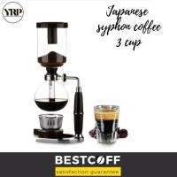 ราคา YRP Japanese Coffee Syphon Maker เครื่องชงกาแฟสูญญากาศ 3 cup (3643327315)