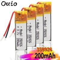 ราคา 3.7V 200mAh Rechargeable Battery 350926 Lithium Li-Po Polymer Rechargeable Battery For MP3 MP4 GPS Bluetooth Earphone Sp (28262481505)