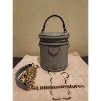 ราคา กระเป๋าหนังแท้ Littlebunnystores สีเบบี้บลู มือสอง สภาพใหม่มาก (19051899345)