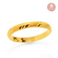 ราคา AGOLDCARE แหวนทองทับลาย น้ำหนัก 0.6 กรัม ทองคำแท้ 96.5% (7955707587)