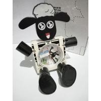 ราคา นาฬิกาตั้งโต๊ะ นาฬิกาปลุก รูปทรงแกะชอนสีขาวดำ ขนาด7นิ้ว Shaun the sheep (9210348492)