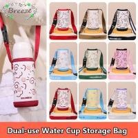 ราคา BREEZE กระเป๋าใส่ขวดน้ําสปอร์ตพร้อมสายสะพาย ที่วางแก้วที่เป็นมิตรกับสิ่งแวดล้อม ฝาครอบป้องกันถ้วยพิมพ์ลายการ์ตูนแบบพกพา PU (40527855594)