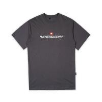 ราคา KATUN Black ID - เสื้อยืดผ้าฝ้ายแขนสั้นผู้ชายสีเทาเข้ม | ขาด Ts (55053329171)