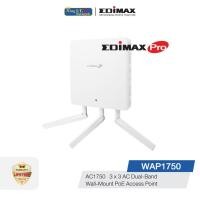 ราคา EDIMAX (WAP1750) AC1750 3 x 3 AC Dual-Band Wall-Mount PoE Access Point (979935063)