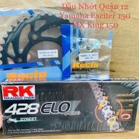 ราคา Yamaha Exciter 150 - MX King 150 14T Sprocket Set - 42T 43T Fork - RK 428ELO O-Ring Chain ซีลยางแท้ (28643593377)
