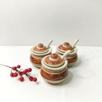 ราคา ชุดเครื่องปรุงเซรามิค โหลใส่เครื่องปรุง แถม** ช้อนเซรามิค โหลเซรามิค โถเซรามิค พวงเครื่องปรุง (25230068502)