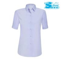 ราคา เสื้อนักเรียนหญิง ม.ปลาย เสื้อนักเรียนหญิงมัธยมปลาย ชุดนักเรียนตรา BIG SAVE เสื้อมัธยมปลายแขนพอง -สีขาว KGM UNIFORM (23472119309)