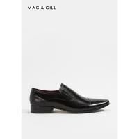 ราคา Mac&Gill รองเท้าผู้ชาย แบบสวมทางการและออกงานสีดำหนังวัวแท้ Austin Black Leather Business Classic Shoes Formal and casual (8896305245)