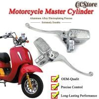 ราคา โครเมี่ยมสากล25มม.รถจักรยานยนต์คลัตช์เบรกกระบอกสูบคันโยกอ่างเก็บน้ำสำหรับ Honda Steed 400 600 Shadow 1100 Magna 250 750 (56004821947)