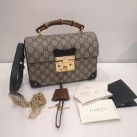 ราคา Gucci Padlock GG Bamboo (3513506556)