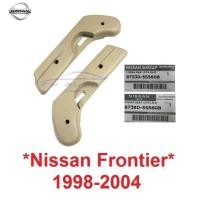 ราคา แท้ศูนย์ ฝาครอบ ข้างเบาะ NISSAN FRONTIER 1998 - 2004 พลาสติก ครอบ ฝาครอบที่ปรับเบาะ สีเบจ นิสสัน ฟรอนเทียร์ ที่ครอบเบาะ (17796210630)