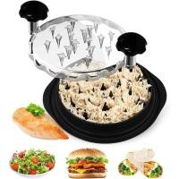 ราคา [พร้อมส่ง] ที่ฉีกอกไก่ (Chicken Shredder) เครื่องบดเนื้อ ทำสลัด / อาหารคลีน ประหยัดแรง หมุนลื่น มียางกันลื่น (48653256473)