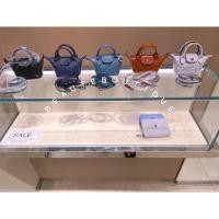 ราคา ✨ของแท้%✨จาก King Power Longchamp Le Pliage Cuir Nano top-handle bag xxs (53801019346)