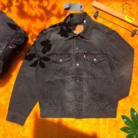 ราคา Levis Vintage Fit Trucker Jacket V สีดํา 77380-0013 (29465270842)