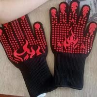 ราคา ถุงมืออบซิลิโคนทนความร้อน 500 องศา ป้องกันความร้อน สำหรับเตาไมโครเวฟ สองชั้น ทนไฟ ทนไฟ (24841258203)