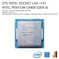 ราคา CPU Intel Pentium G4400 2 Cores/ 2 Threads 3.3 Ghz No Fan Socket LGA 1151 (สินค้ามือสองสภาพดีมีการรับประกัน) (23717191909)