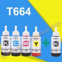 ราคา Epson T664 เข้ากันได้สำหรับ L100 110 120 200 210 220 300 310 350 355 360 365 380 385 455 485 550 555 565 (11806960789)