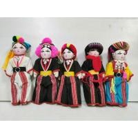 ราคา ชุดตุ๊กตา​ชาวเขา​ผ้า5ตัว (10350222922)