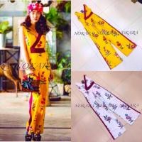 ราคา จั้มสูทแขนกุดคอวีสีขาว (281546825)