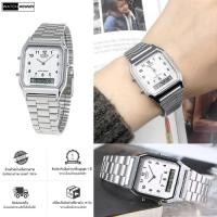 ราคา นาฬิกา Casio Active Dial Silver Tone รุ่น AQ-230A-7B