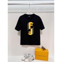 ราคา เสื้อยืดแขนสั้น Fendi ใหม่สำหรับผู้ชายและผู้หญิง เหมาะสำหรับฤดูใบไม้ร่วง สวมใส่ง่ายทุกวัน (46357492846)