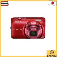 ราคา จากญี่ปุ่น [สินค้ามือสอง]Nikon Digital Camera COOLPIX S6300 Urban Red S6300RD (51353272497)