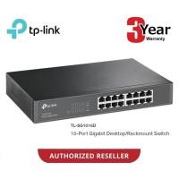 ราคา TP-Link TL-SG1016D / SG1016D 16-Port Gigabit Desktop - สวิตช์แร็คเมาท์ (45453199481)